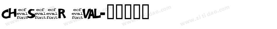 chester eval字体转换